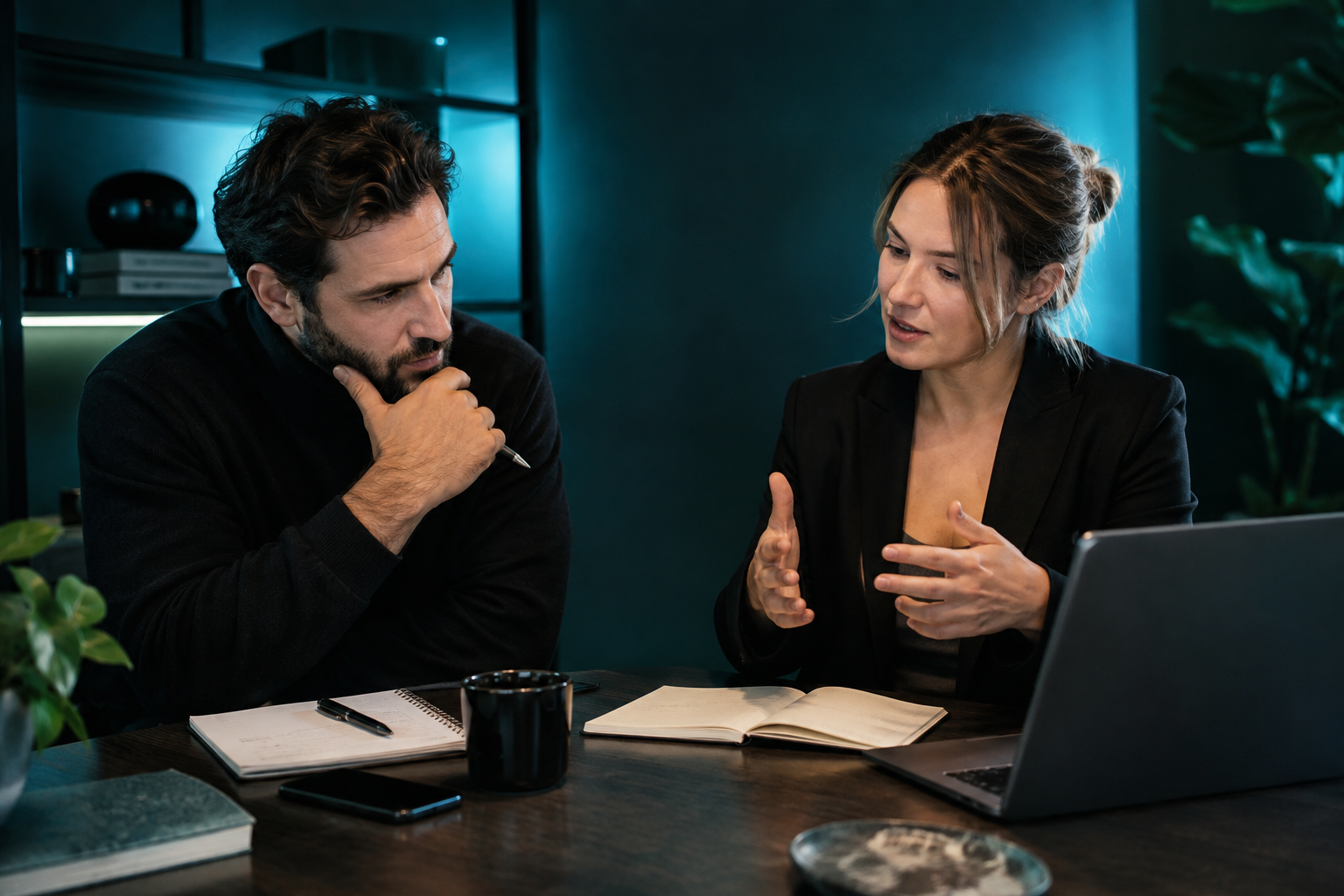 Discovery workshop with client and consultant