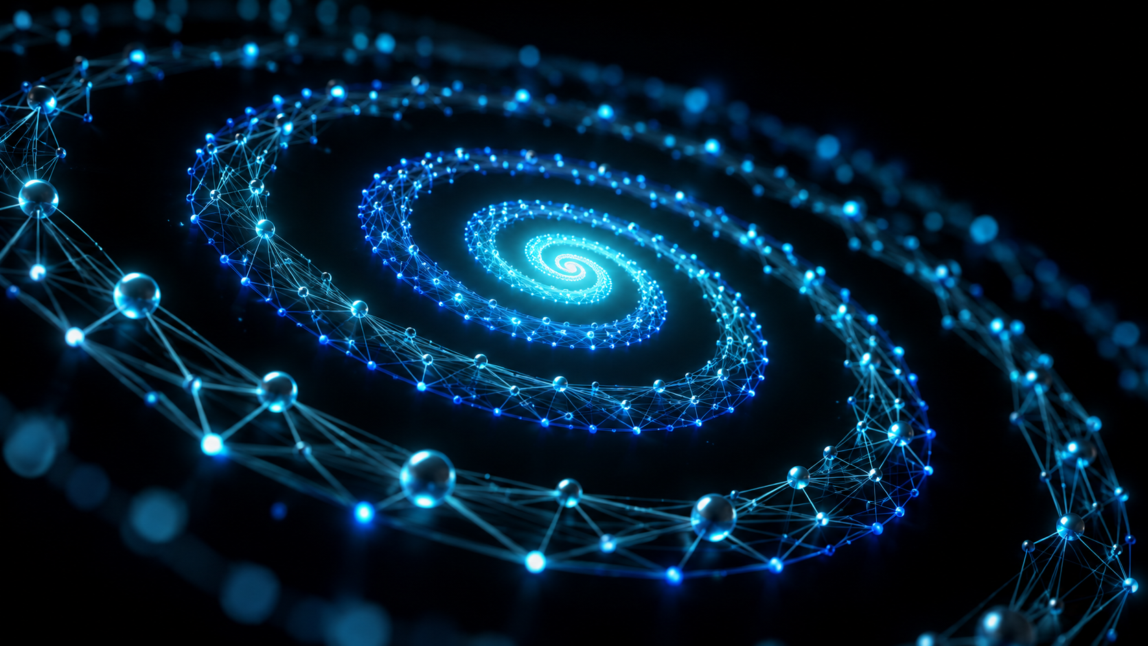 Abstract glowing systems network